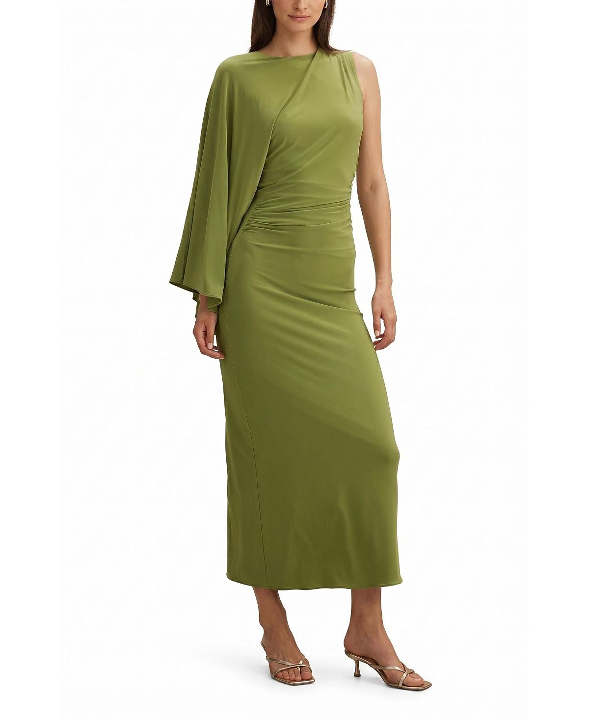 Ever New Women's Fleur Cape Shoulder Maxi Dress