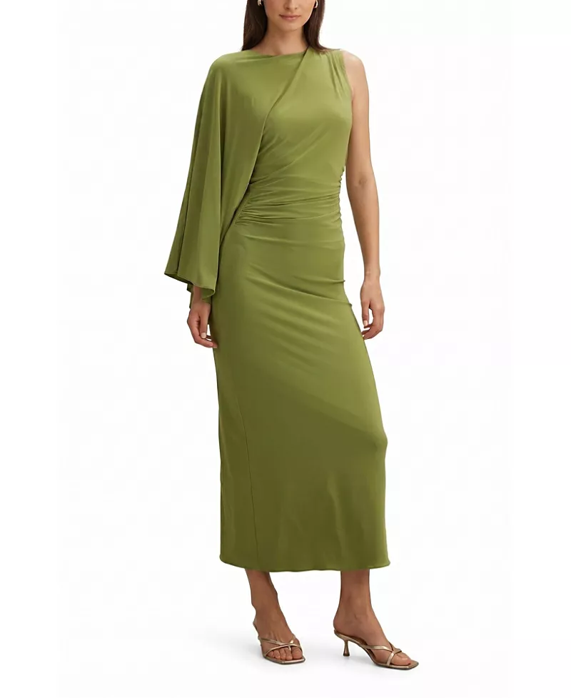 Ever New Women's Fleur Cape Shoulder Maxi Dress