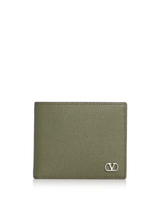 Valentino Garavani VLogo Signature Leather Bifold Wallet
