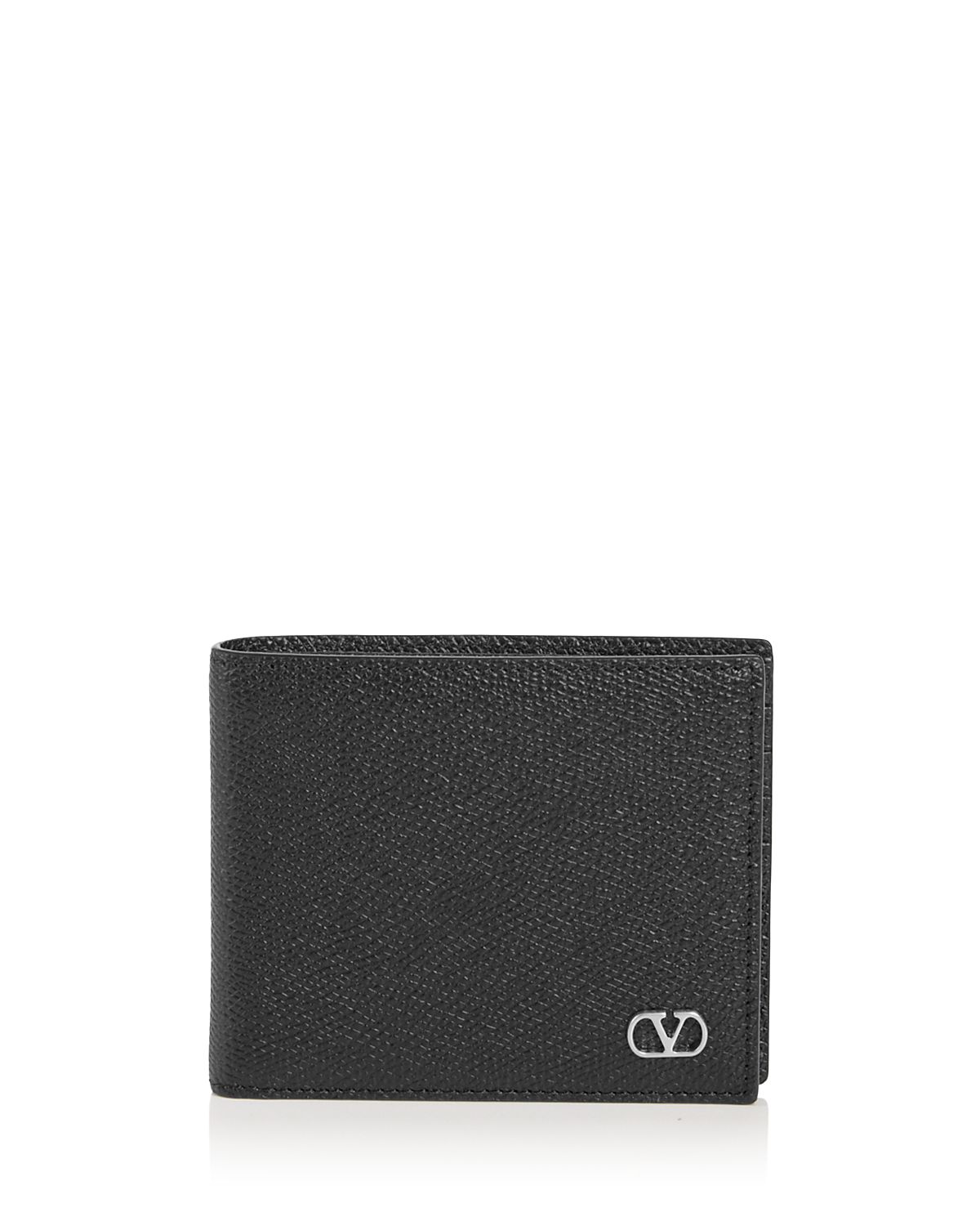 Valentino Garavani VLogo Signature Leather Bifold Wallet