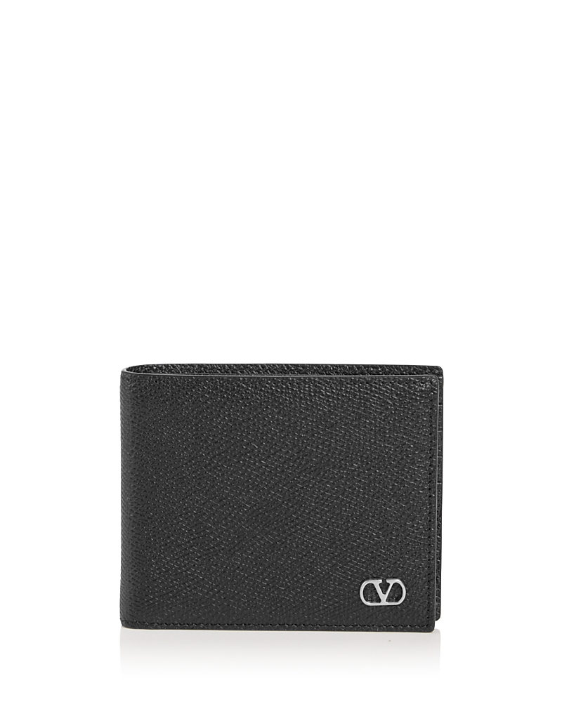 Valentino Garavani VLogo Signature Leather Bifold Wallet