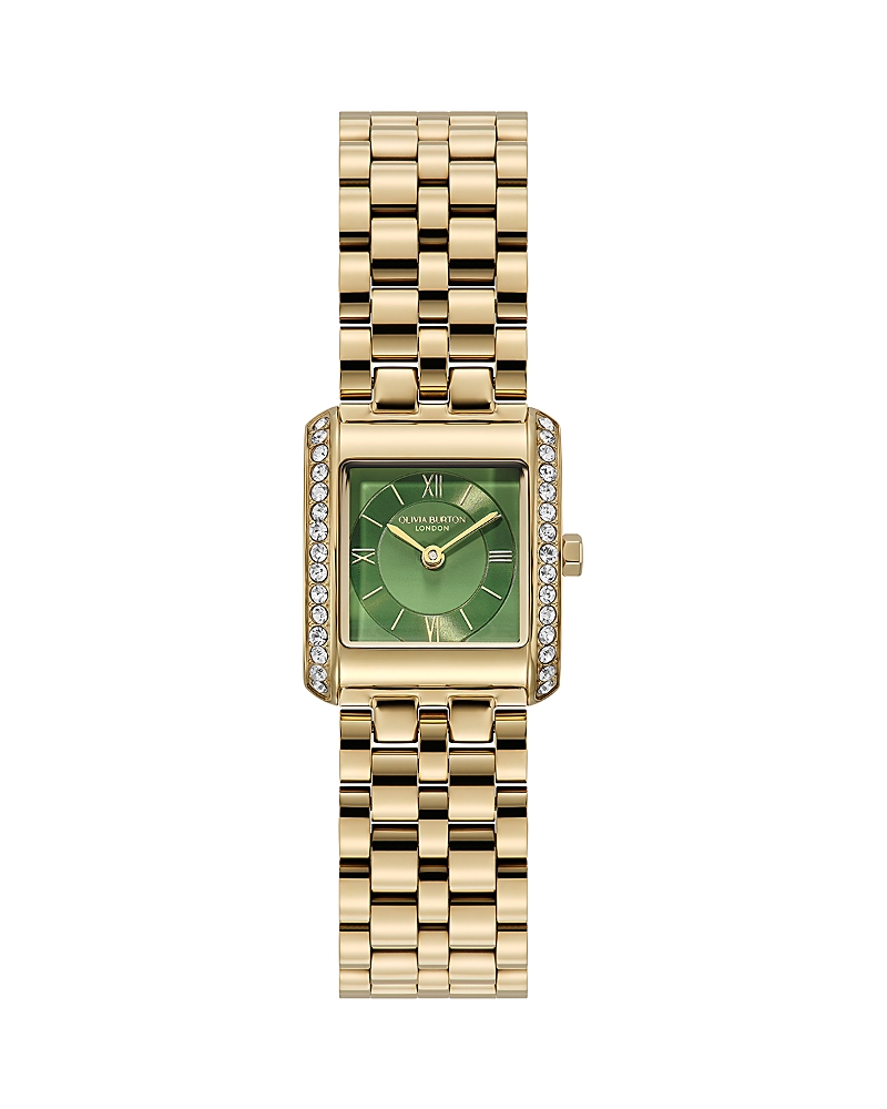 Olivia Burton Berkley Square Quartz Mini Watch, 21mm x 21mm