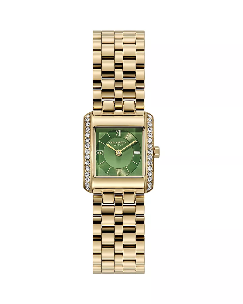 Olivia Burton Berkley Square Quartz Mini Watch, 21mm x 21mm