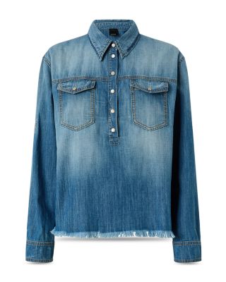 Cascate Mixed Media Shirt