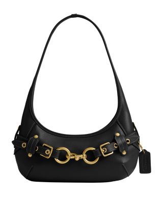 Ergo Belted Small Leather Shoulder Bag