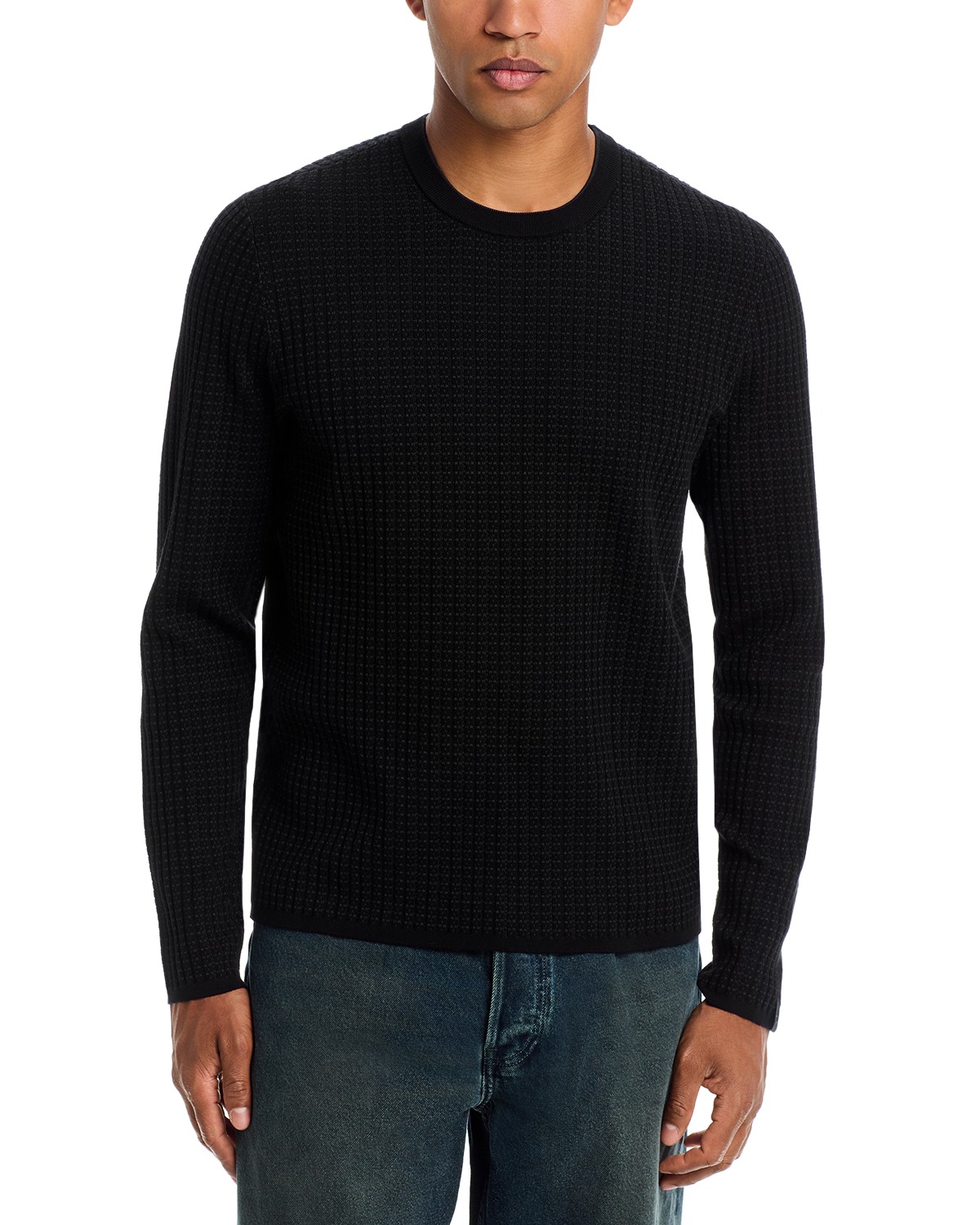 Harvey Ribbed Crewneck Sweater