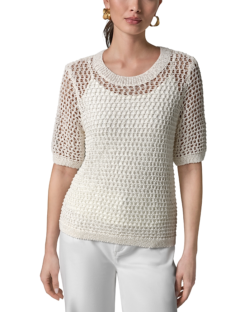 Donna Karan Open Stitch Sweater