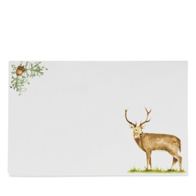 Forest Walk Stag Place Card, Set of 12