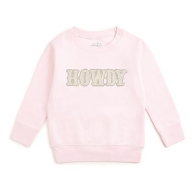 Girls' Howdy Patch Western Sweatshirt - Baby, Little Kid