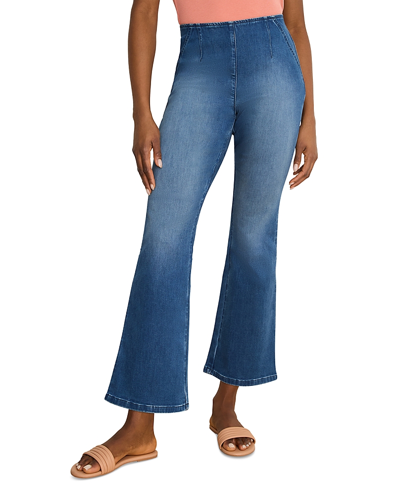 Nic+Zoe Berkeley High Rise Bootcut Pull-On Jeans in Uptown