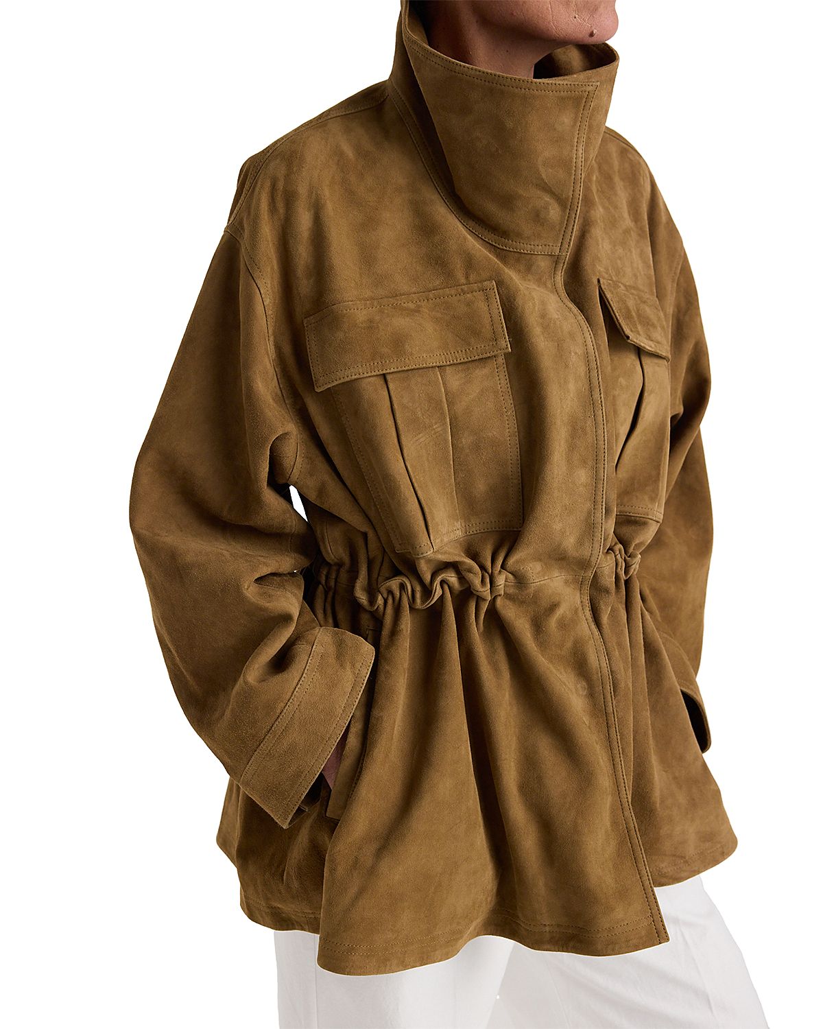 Rohe Sculptural Suede Jacket