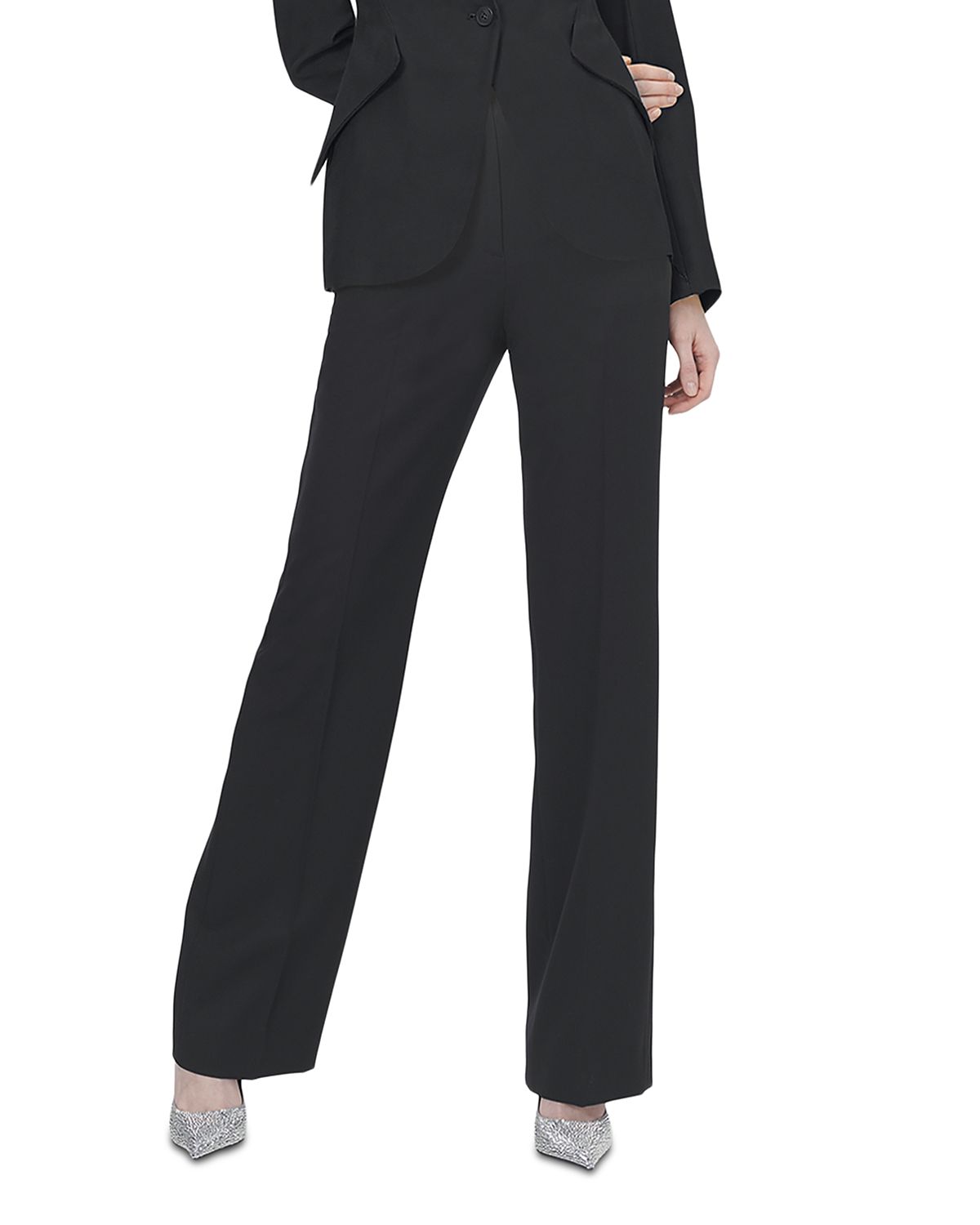 McQueen Woven Wool Pants