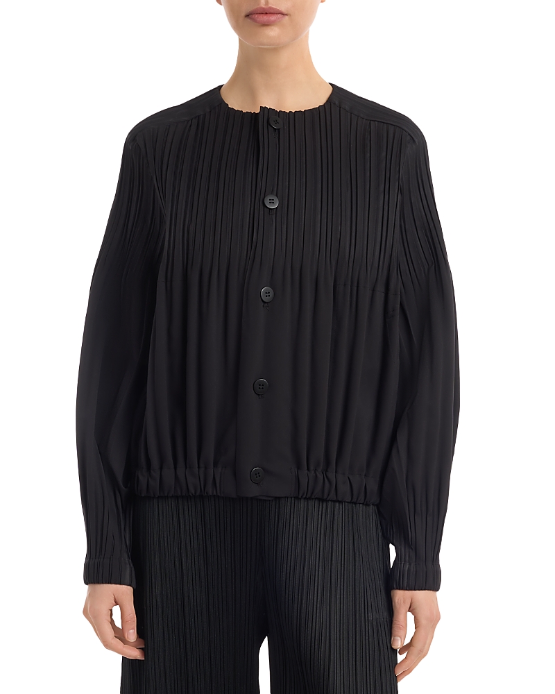 Pleats Please Issey Miyake Smooth Coat