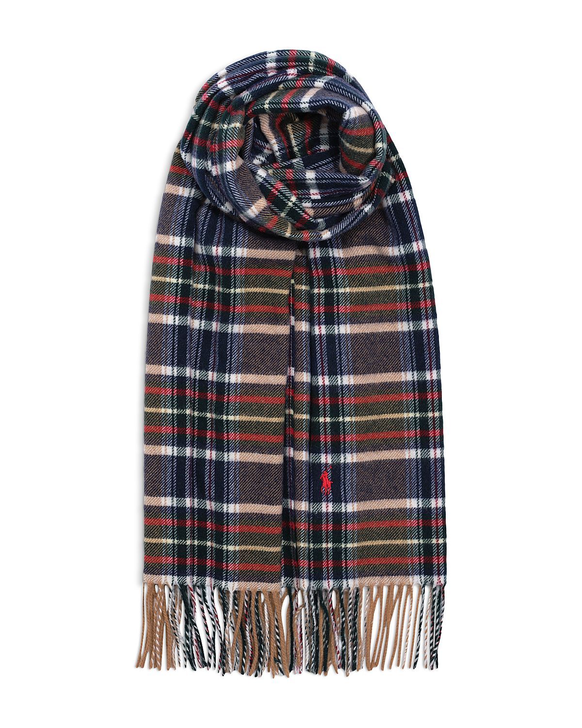 Polo Ralph Lauren Wool & Cashmere Plaid Scarf