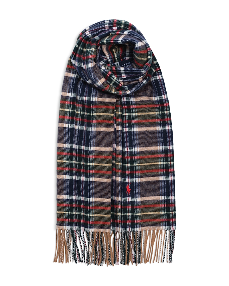 Polo Ralph Lauren Wool & Cashmere Plaid Scarf