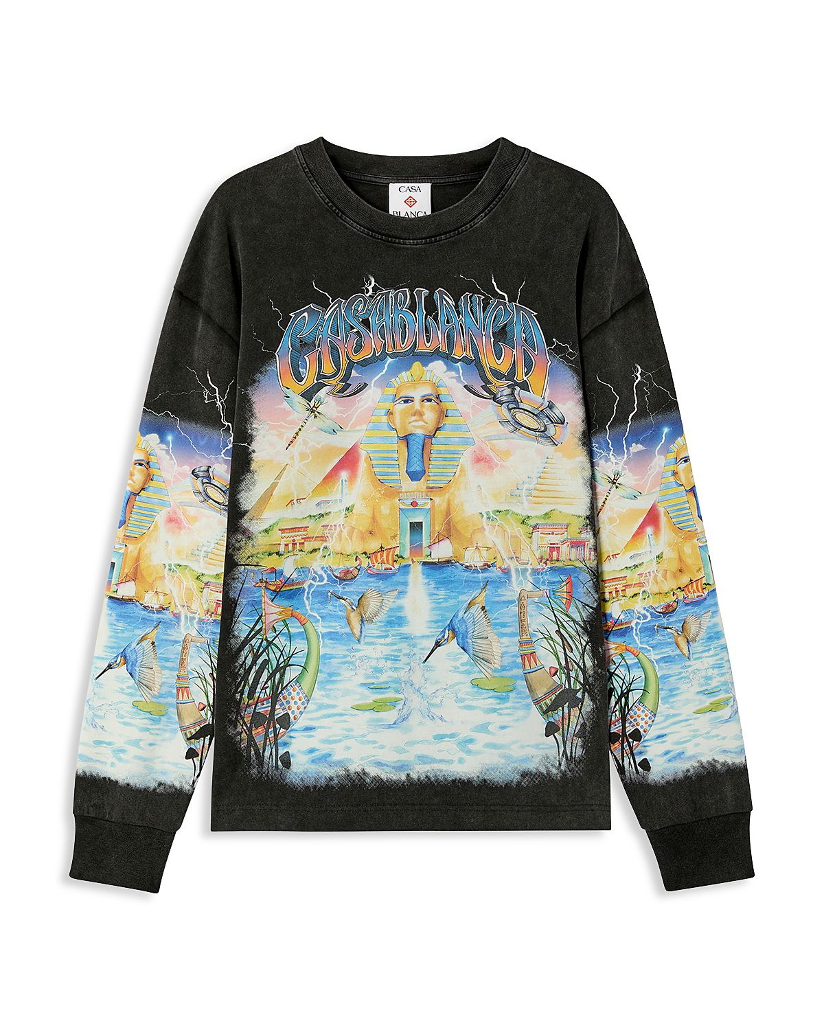 Casablanca Logo Graphic Sweatshirt
