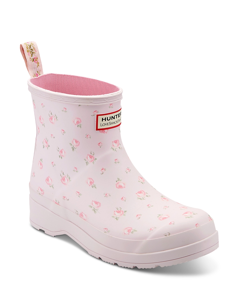 Hunter x LoveShackFancy Women's Play Short Happy Thoughts Rain Booties