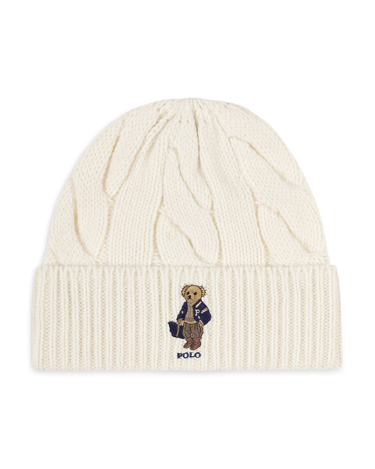 Polo Ralph Lauren Bear Cable Knit Beanie