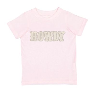 Sweet Wink Girls' Howdy Patch Short Sleeve T-Shirt - Big Kid