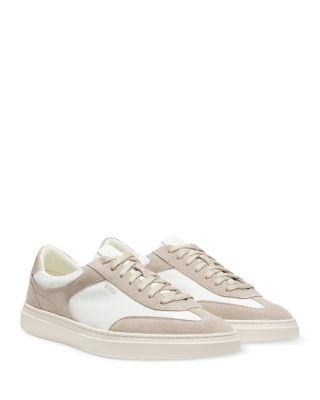 Men's Kieran Tennis Sneaker with Suede Trim