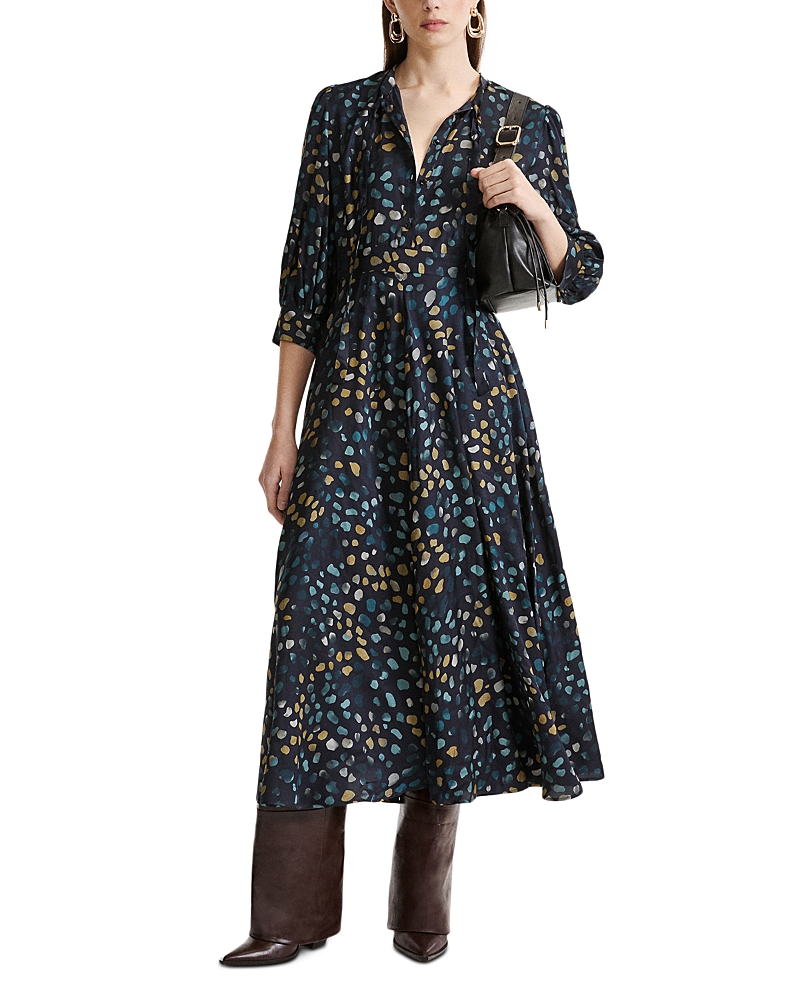 Marella Mllfulcro Printed Twill Shirt Dress