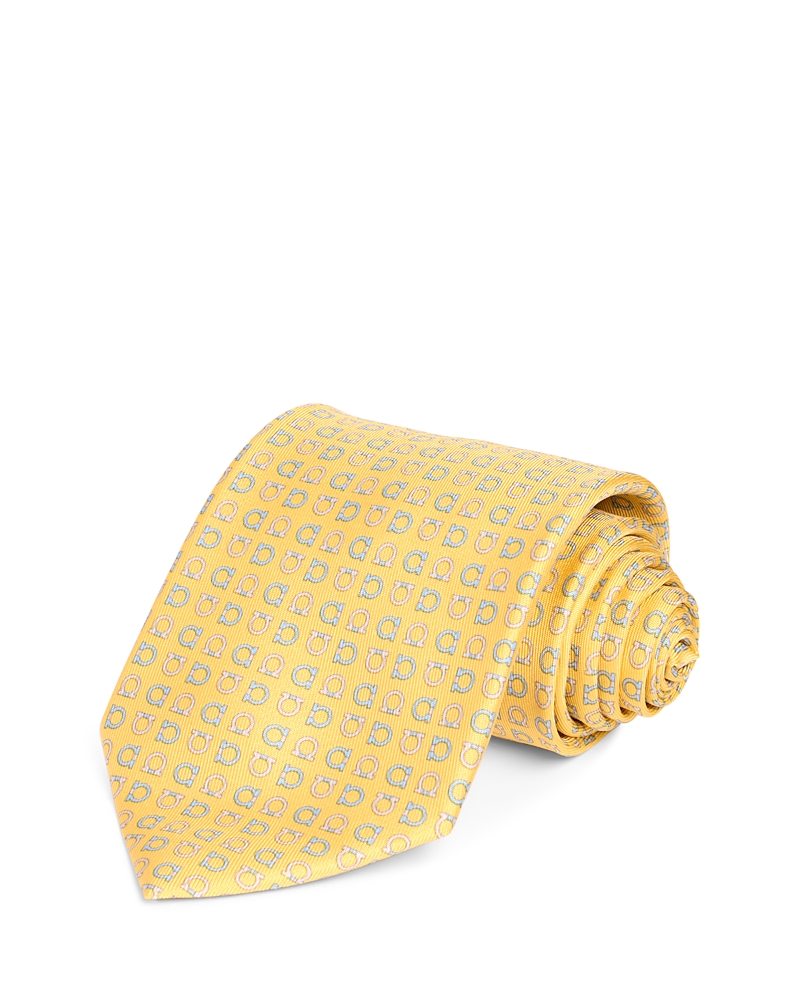 Ferragamo Silk Classic Gancini Tie · OS