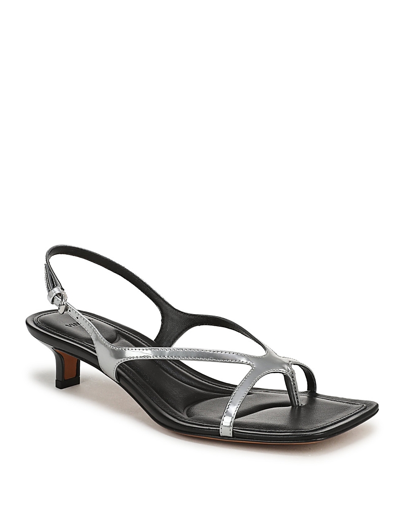 Vince Women's Posie Slingback Kitten Heel Sandals