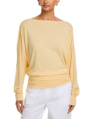Boat Neck Jersey Top