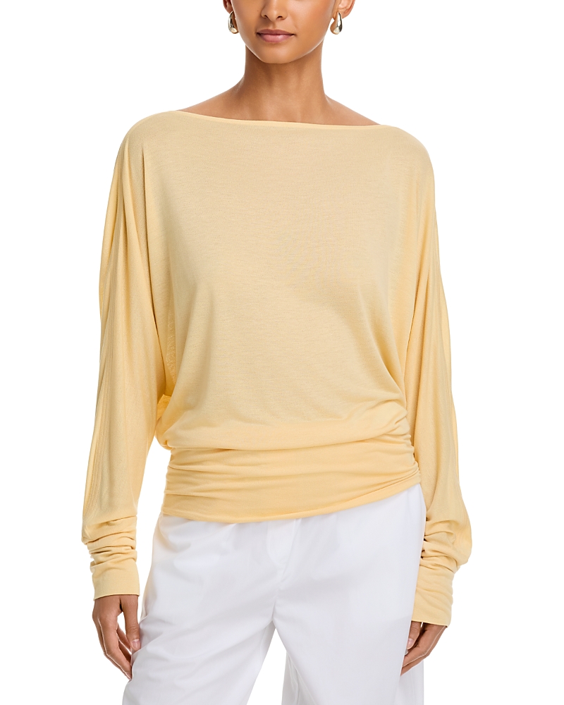 Toteme Boat Neck Jersey Top