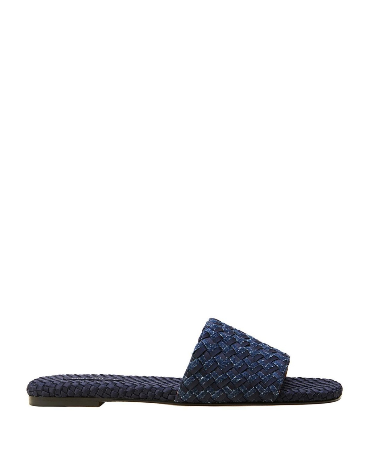 Women's St. Barths Double Weave Denim Slide