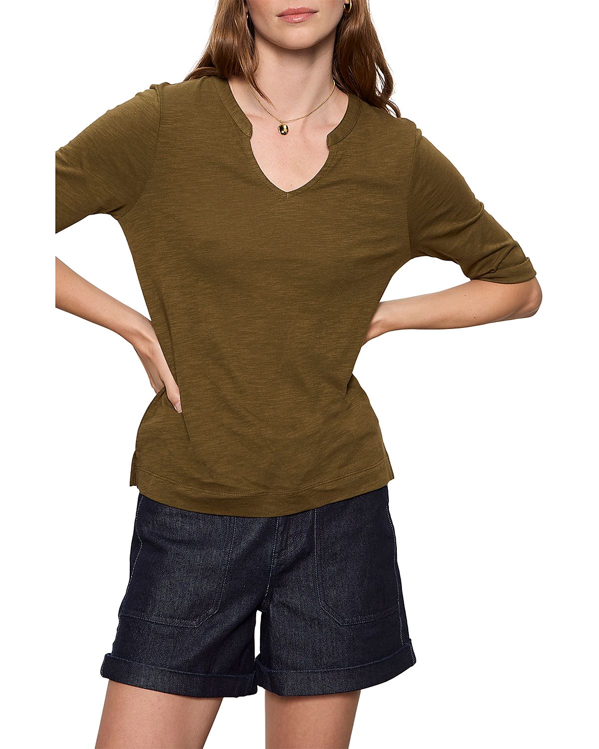 Sanctuary Dolce Notch Neck Tee