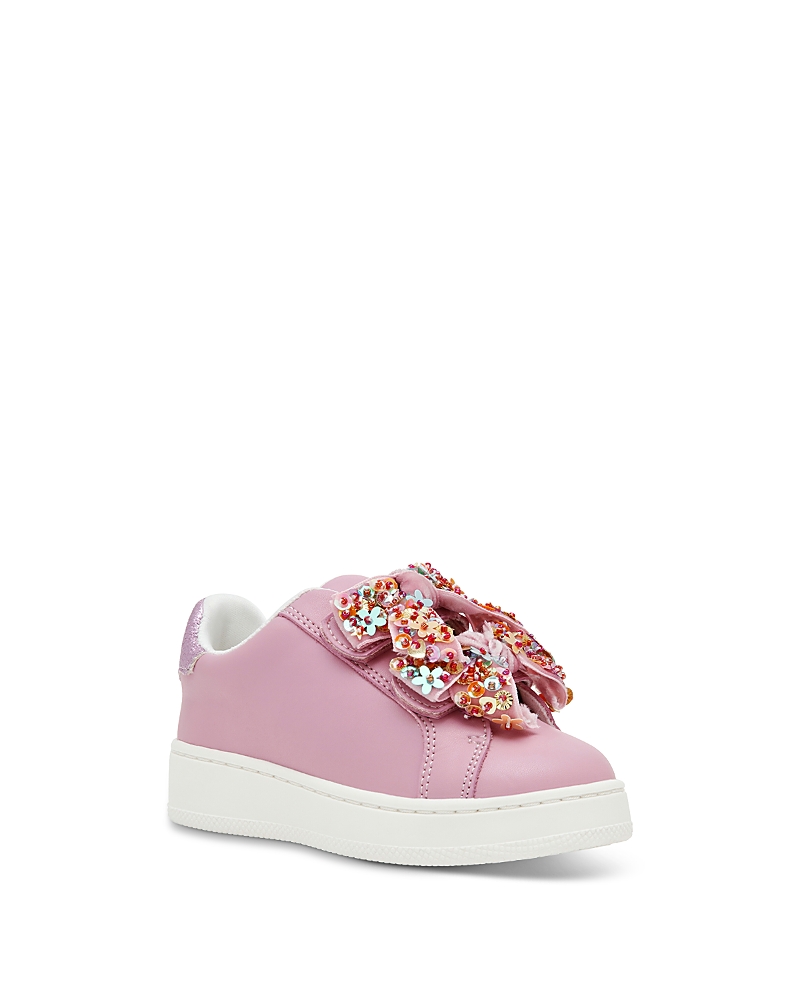 Steve Madden Girls' Ttales Bow Embellished Sneakers - Toddler, Little Kid