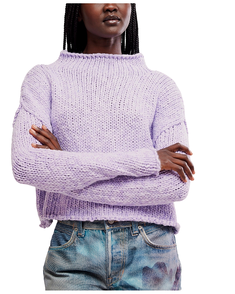 Free People Opal Cropped Sweater