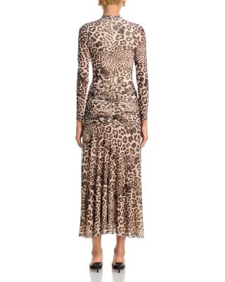 Lea Mesh Midi Dress - thumbnail 4