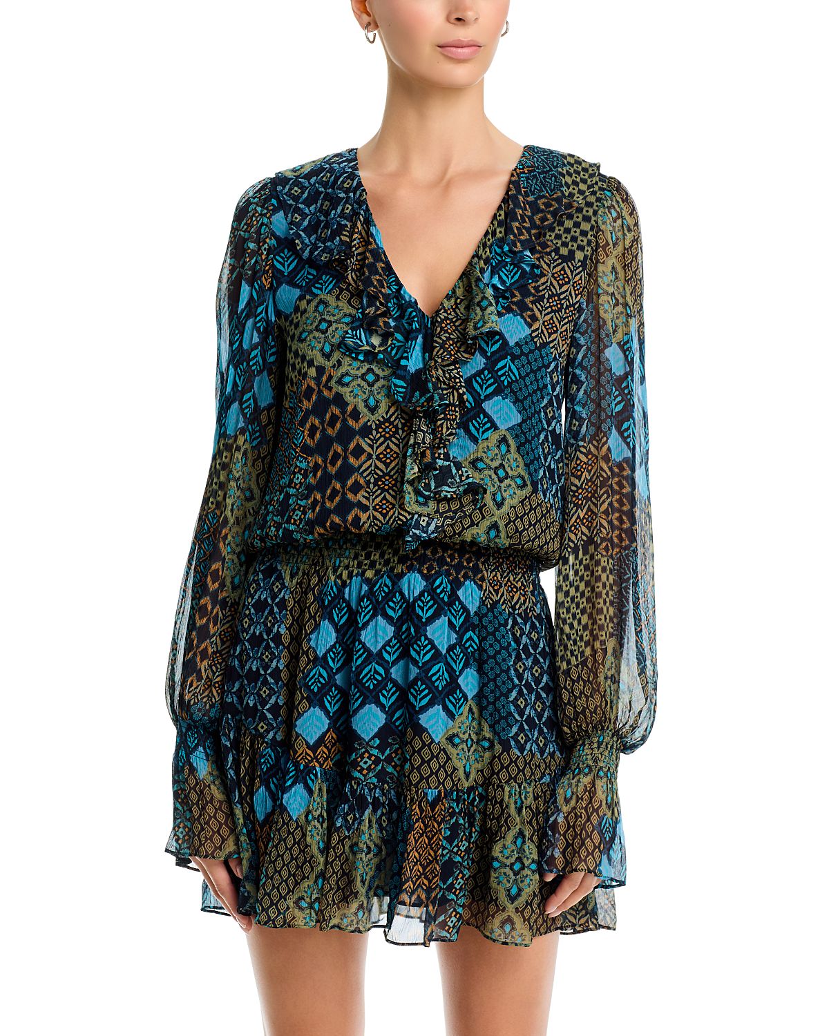 Ramy Brook Astrid Printed Mini Dress