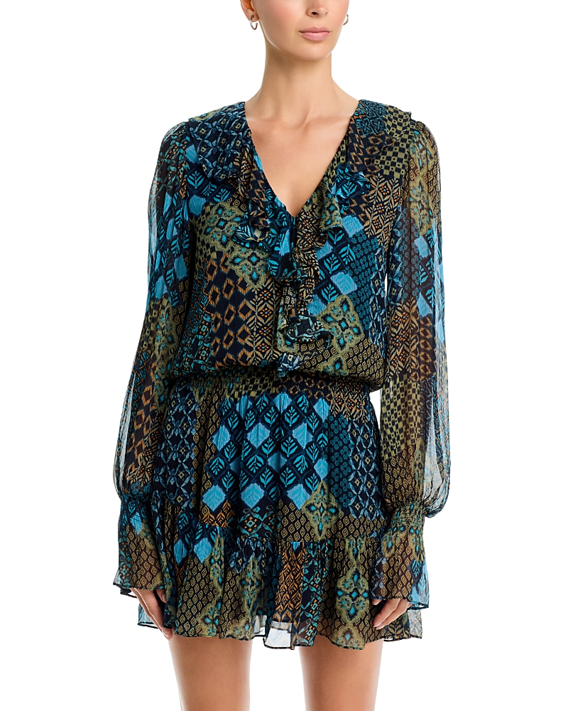 Ramy Brook Astrid Printed Mini Dress