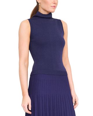 Montclair Mock Neck Sleeveless Sweater