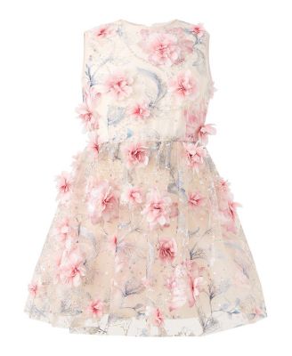  Girls' Rosalia Embroidered Mini Dress - Little Kid, Big Kid