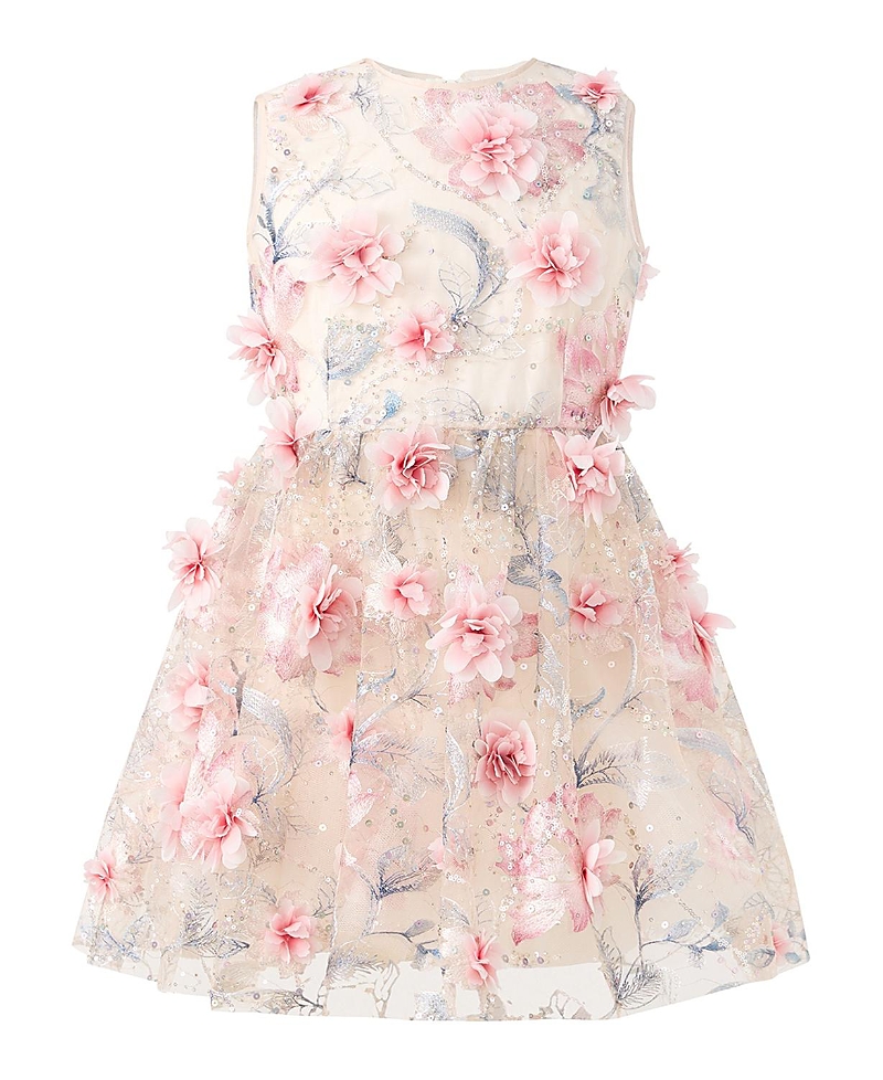 Marlo Kids Girls' Rosalia Embroidered Mini Dress - Little Kid, Big Kid