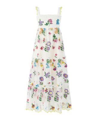 Girls' Carly Embroidered Maxi Dress - Little Kid, Big Kid