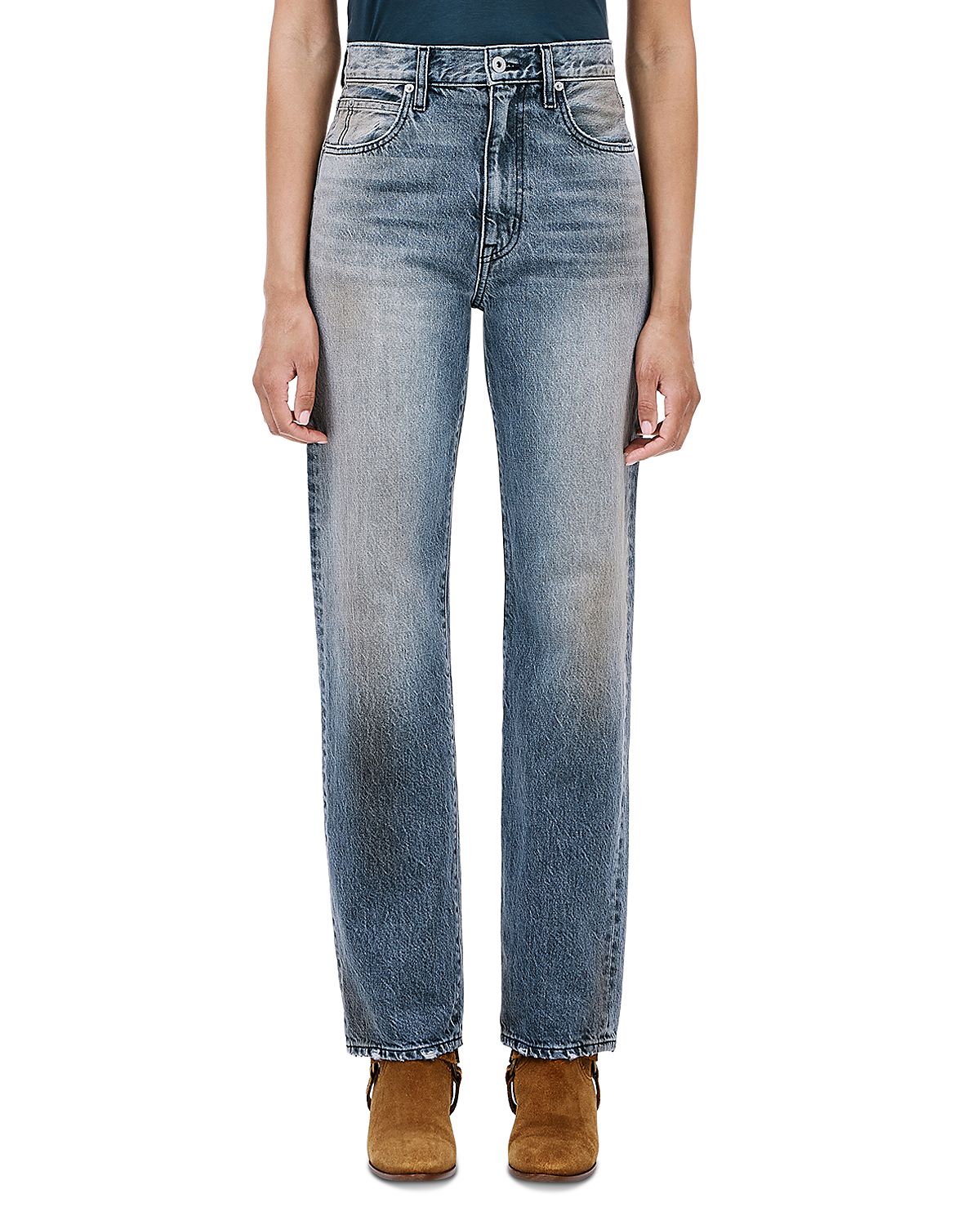 Slvrlake London High Rise Straight Jeans