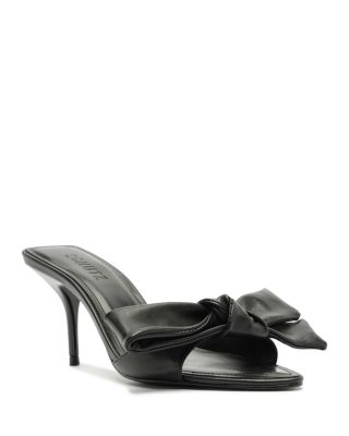 Women's Elodie Leather Bow Sandals