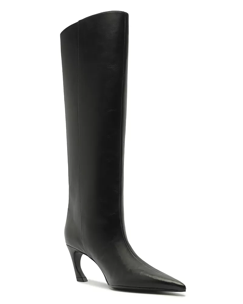 Schutz Women's Lexi Leather Mid Boots