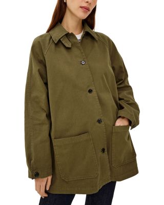 Stafford Cotton Button Front Jacket - thumbnail 3