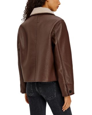 Terra Faux Leather Jacket - thumbnail 4