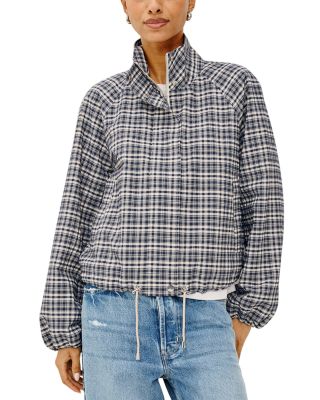 Blake Stand Collar Drawstring Jacket
