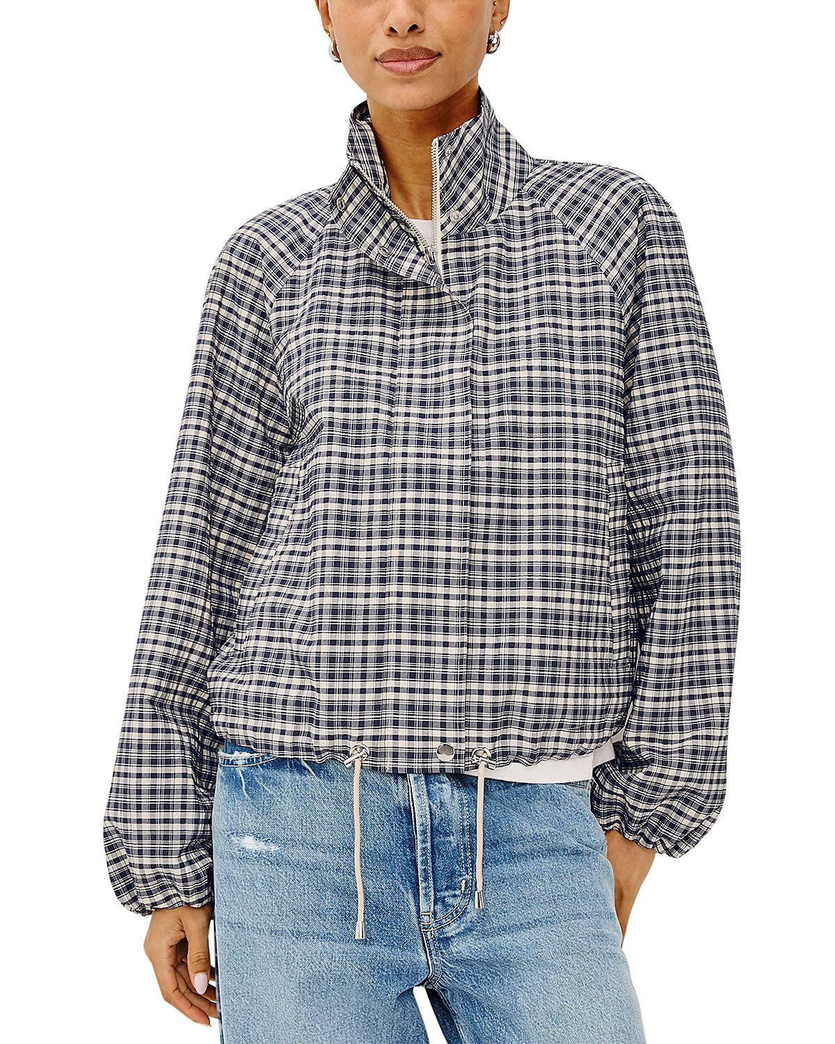 Rails Blake Stand Collar Drawstring Jacket