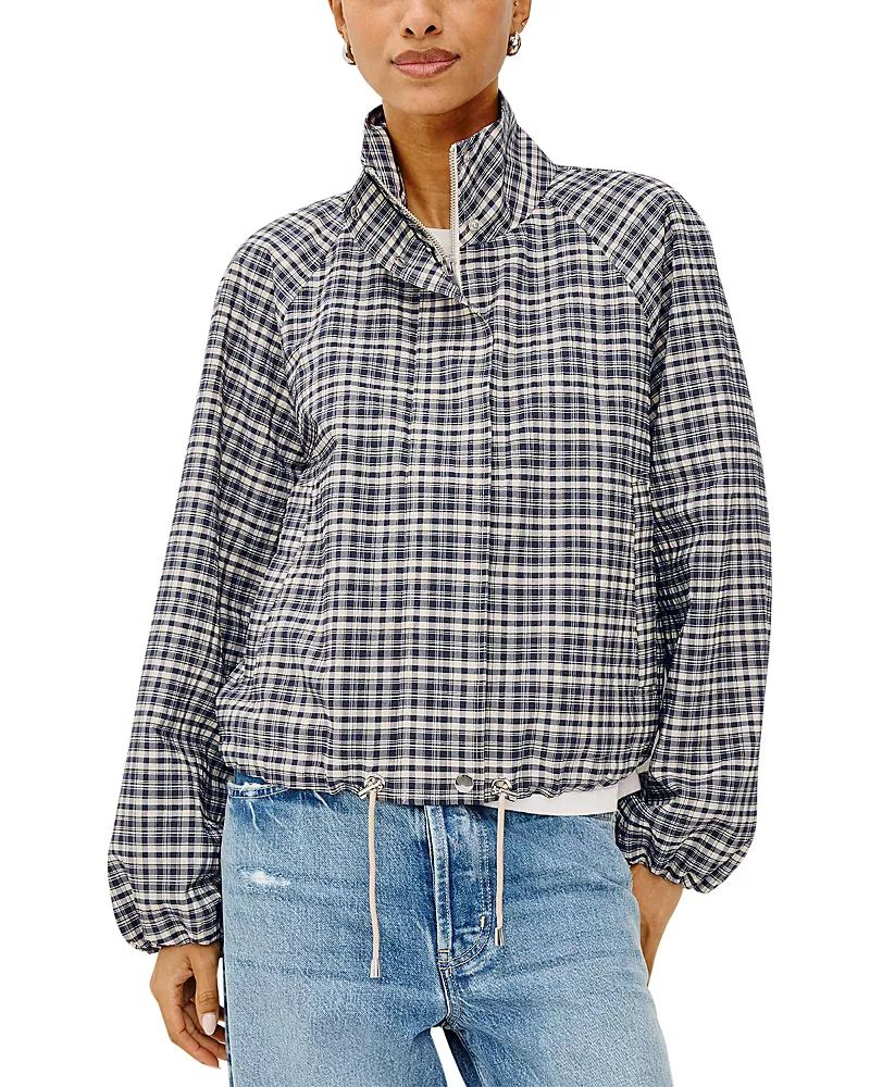 Rails Blake Stand Collar Drawstring Jacket