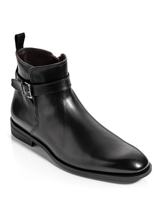 Men's Desmond Leather Buckle Boots