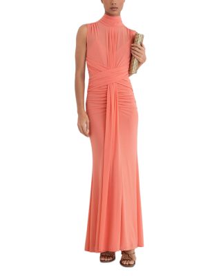 Starla Ruched Mesh Maxi Dress - thumbnail 2
